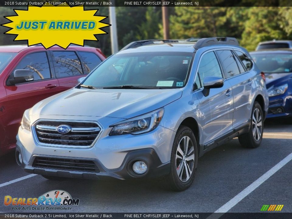 2018 Subaru Outback 2.5i Limited Ice Silver Metallic / Black Photo #1