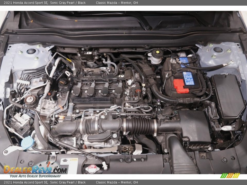 2021 Honda Accord Sport SE Sonic Gray Pearl / Black Photo #20