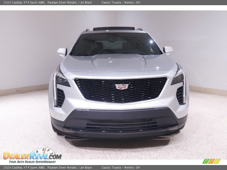 2020 Cadillac XT4 Sport AWD Radiant Silver Metallic / Jet Black Photo #2