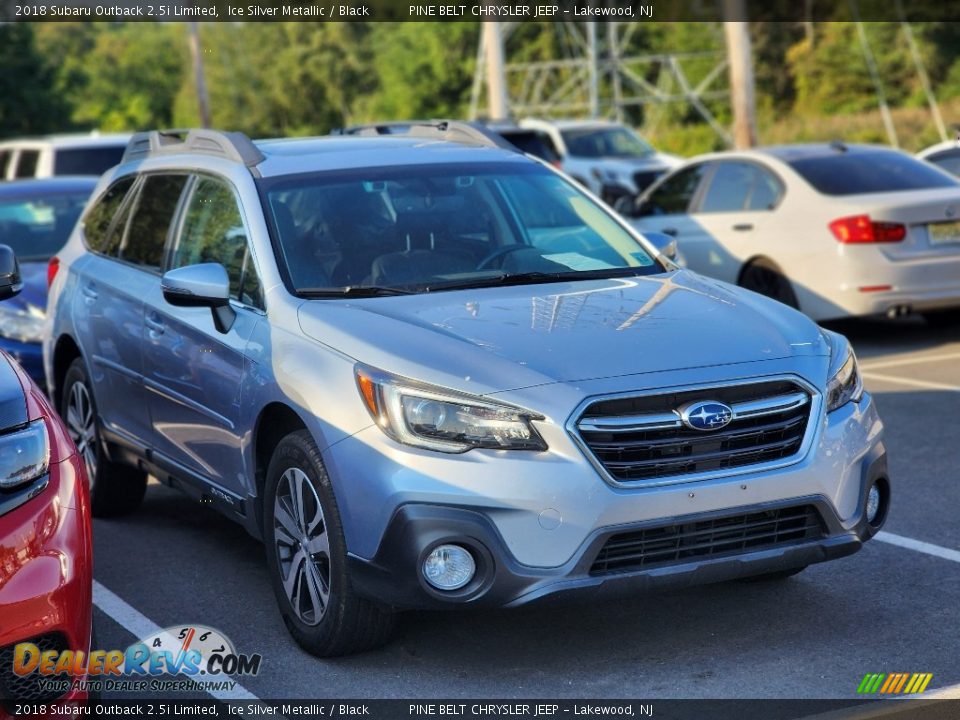 2018 Subaru Outback 2.5i Limited Ice Silver Metallic / Black Photo #4