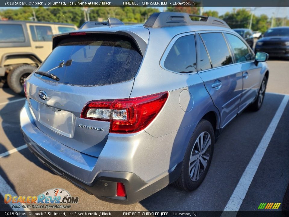 2018 Subaru Outback 2.5i Limited Ice Silver Metallic / Black Photo #6