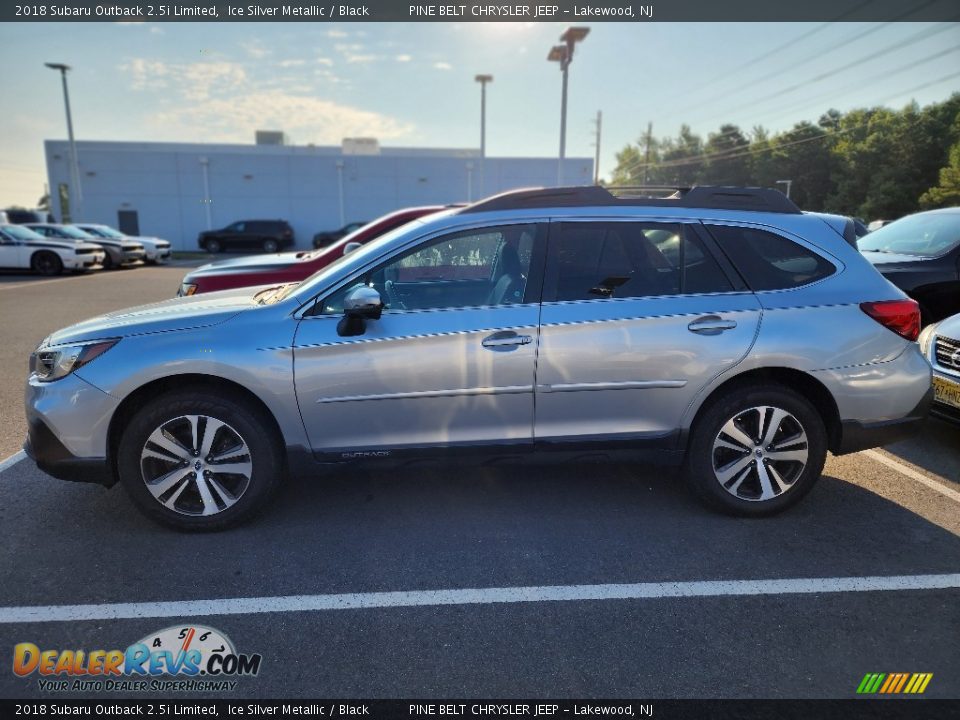 2018 Subaru Outback 2.5i Limited Ice Silver Metallic / Black Photo #8