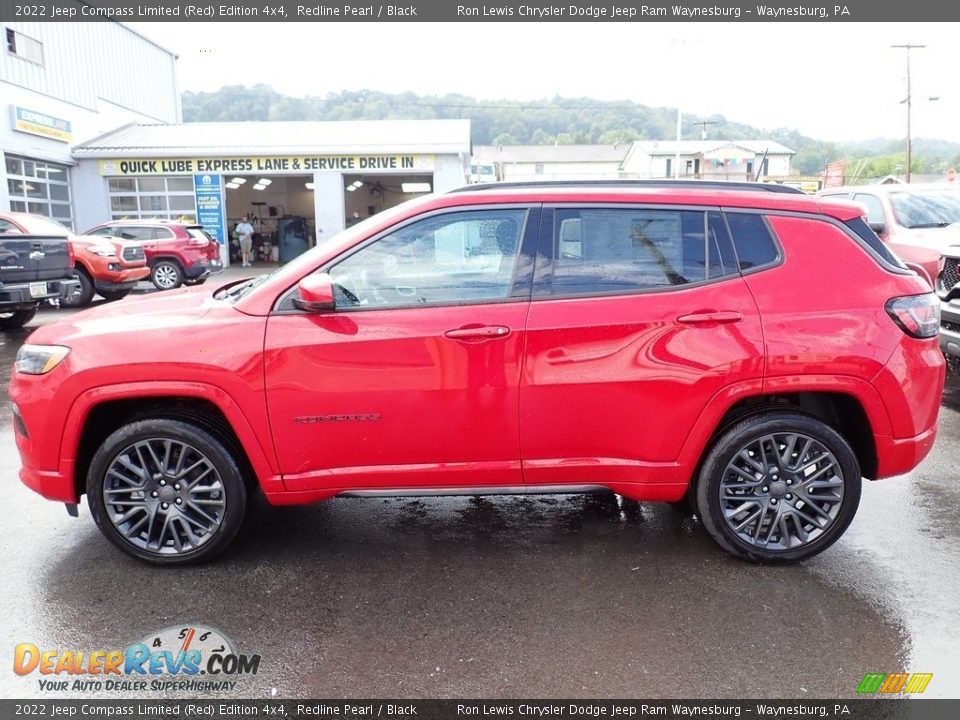 Redline Pearl 2022 Jeep Compass Limited (Red) Edition 4x4 Photo #2