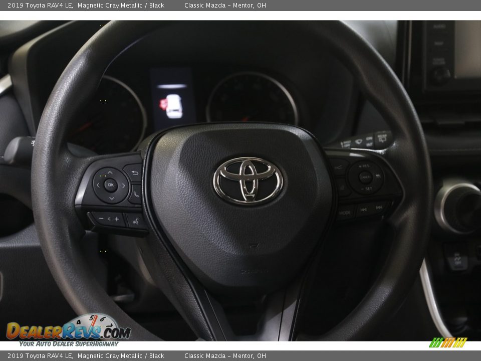 2019 Toyota RAV4 LE Magnetic Gray Metallic / Black Photo #7