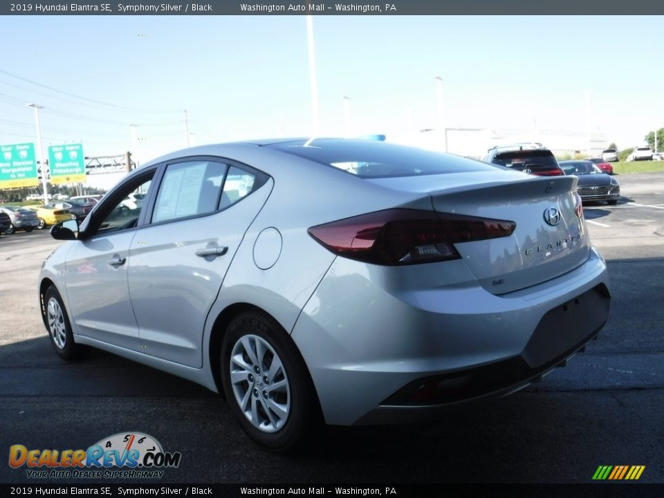 2019 Hyundai Elantra SE Symphony Silver / Black Photo #5