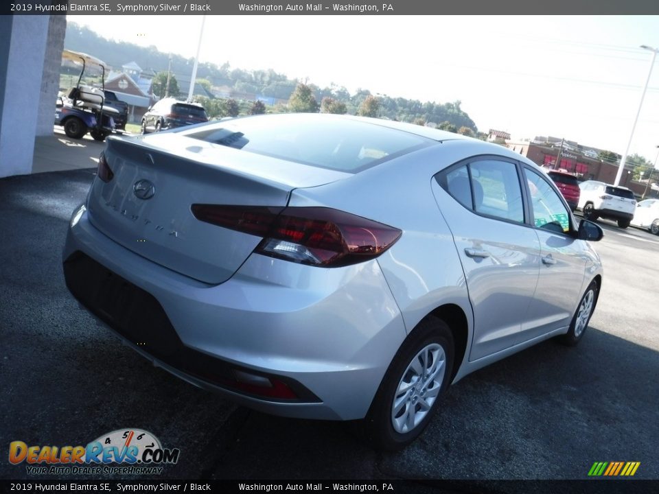 2019 Hyundai Elantra SE Symphony Silver / Black Photo #8