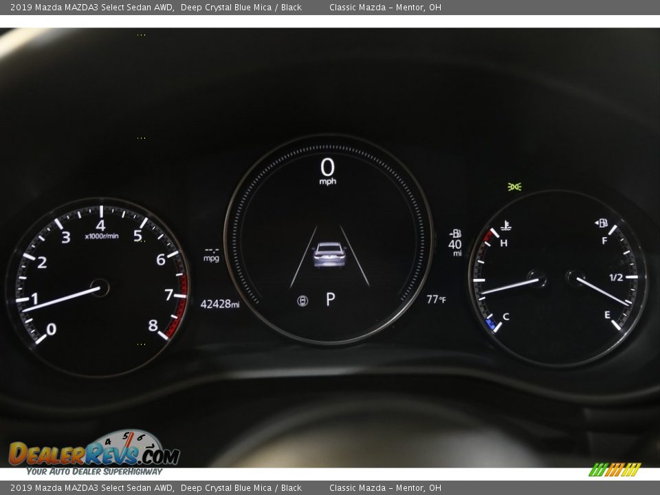 2019 Mazda MAZDA3 Select Sedan AWD Gauges Photo #8