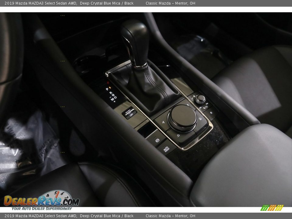 2019 Mazda MAZDA3 Select Sedan AWD Deep Crystal Blue Mica / Black Photo #13