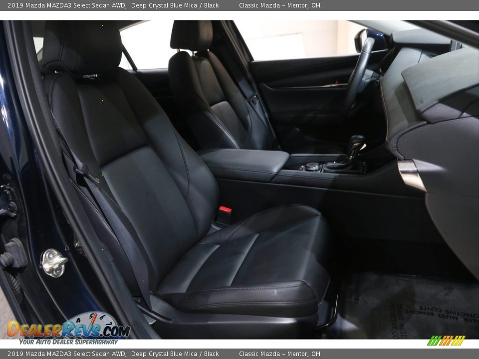 Black Interior - 2019 Mazda MAZDA3 Select Sedan AWD Photo #14