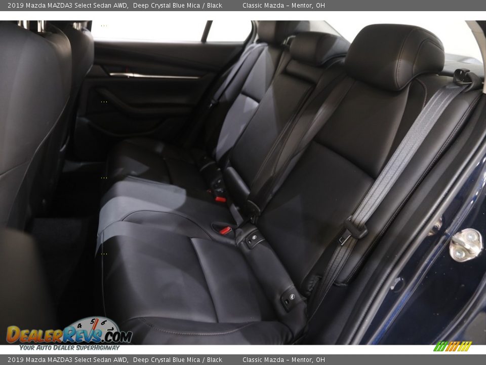 Rear Seat of 2019 Mazda MAZDA3 Select Sedan AWD Photo #16