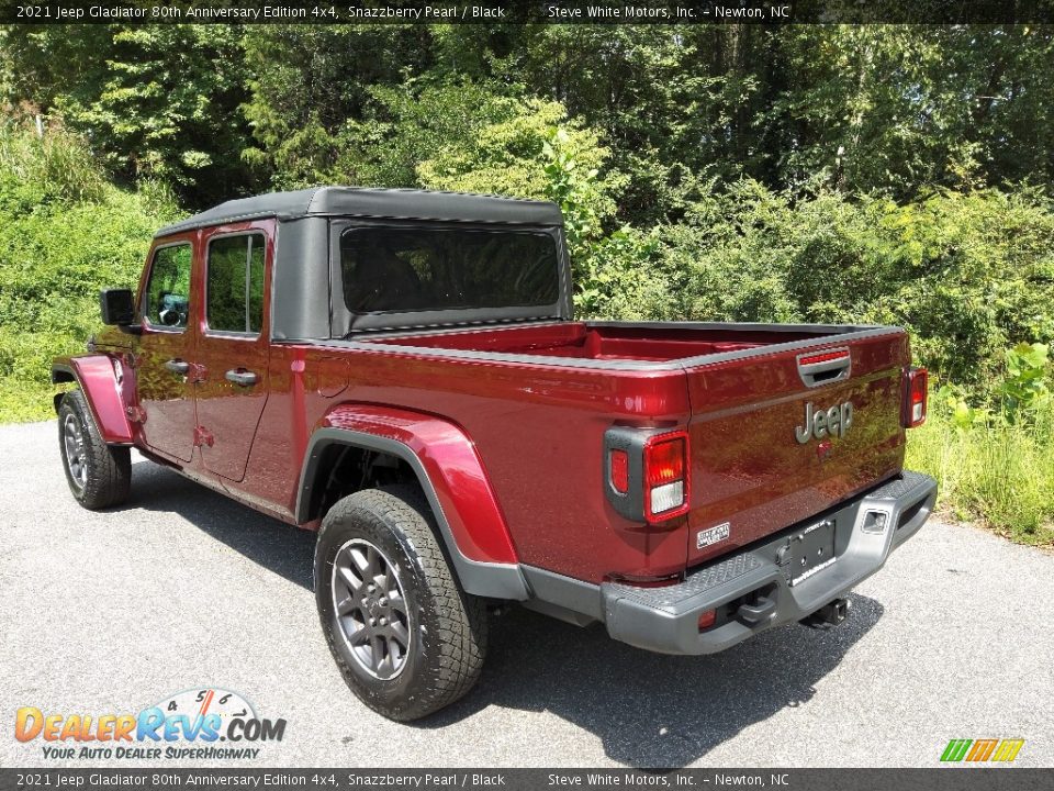 2021 Jeep Gladiator 80th Anniversary Edition 4x4 Snazzberry Pearl / Black Photo #11