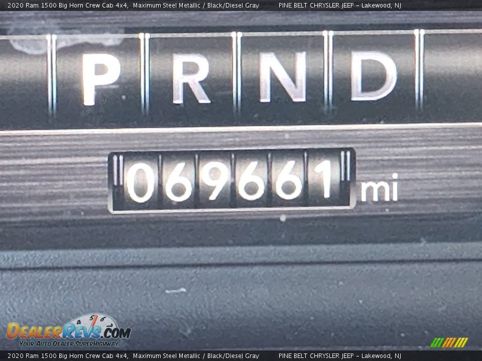 2020 Ram 1500 Big Horn Crew Cab 4x4 Maximum Steel Metallic / Black/Diesel Gray Photo #7