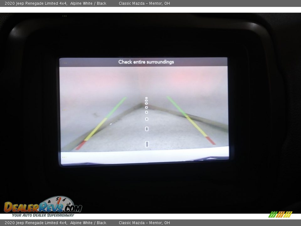 2020 Jeep Renegade Limited 4x4 Alpine White / Black Photo #14