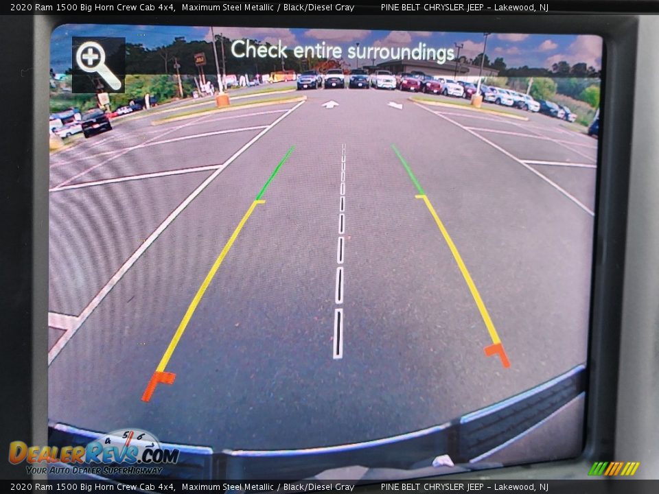 2020 Ram 1500 Big Horn Crew Cab 4x4 Maximum Steel Metallic / Black/Diesel Gray Photo #10