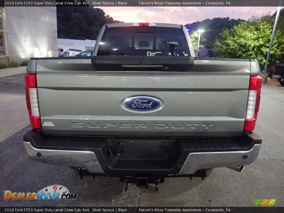 2019 Ford F250 Super Duty Lariat Crew Cab 4x4 Silver Spruce / Black Photo #3
