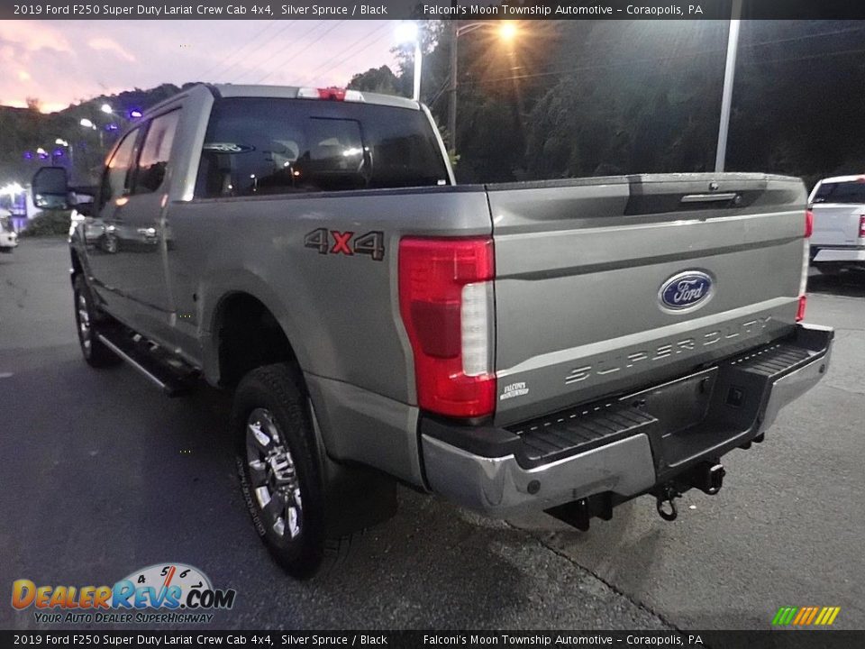 2019 Ford F250 Super Duty Lariat Crew Cab 4x4 Silver Spruce / Black Photo #4