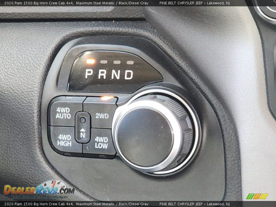 2020 Ram 1500 Big Horn Crew Cab 4x4 Maximum Steel Metallic / Black/Diesel Gray Photo #13