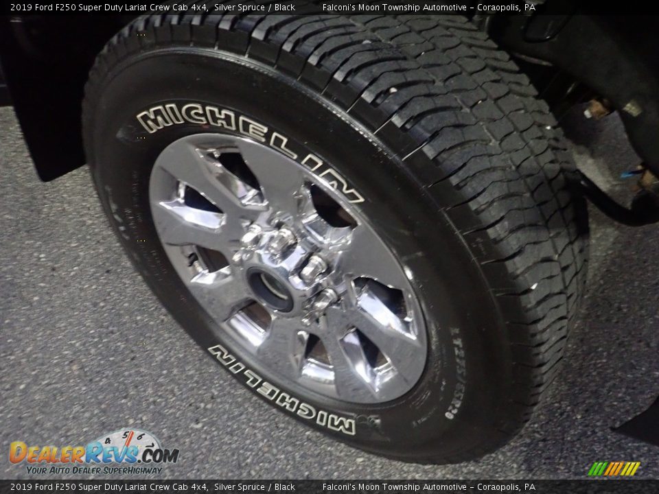 2019 Ford F250 Super Duty Lariat Crew Cab 4x4 Silver Spruce / Black Photo #8