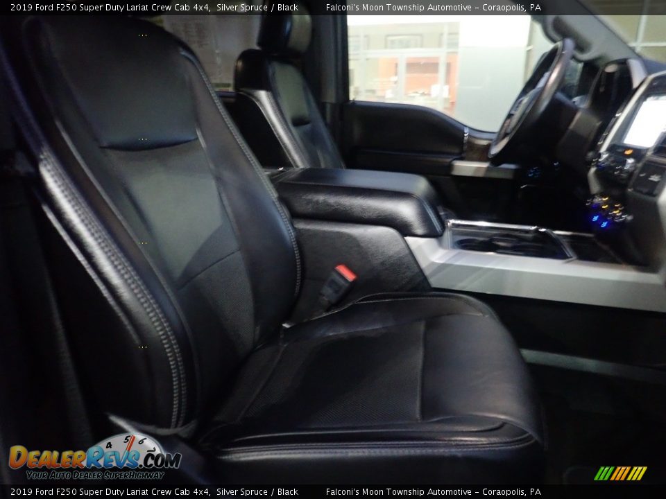 2019 Ford F250 Super Duty Lariat Crew Cab 4x4 Silver Spruce / Black Photo #9