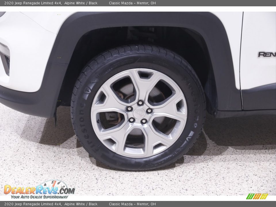 2020 Jeep Renegade Limited 4x4 Alpine White / Black Photo #22