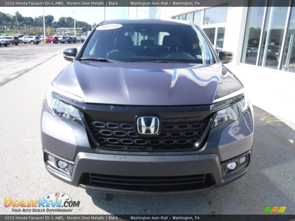 2020 Honda Passport EX-L AWD Modern Steel Metallic / Black Photo #5