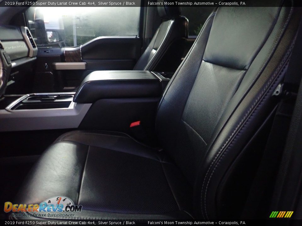 2019 Ford F250 Super Duty Lariat Crew Cab 4x4 Silver Spruce / Black Photo #17