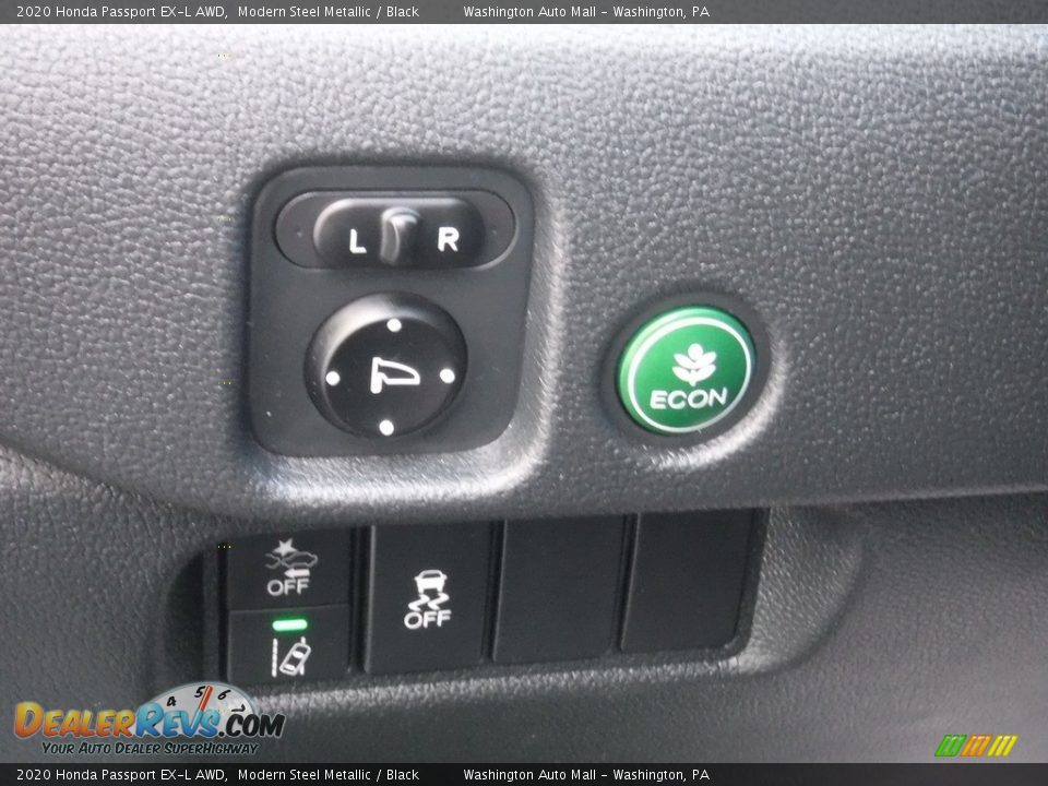 2020 Honda Passport EX-L AWD Modern Steel Metallic / Black Photo #15
