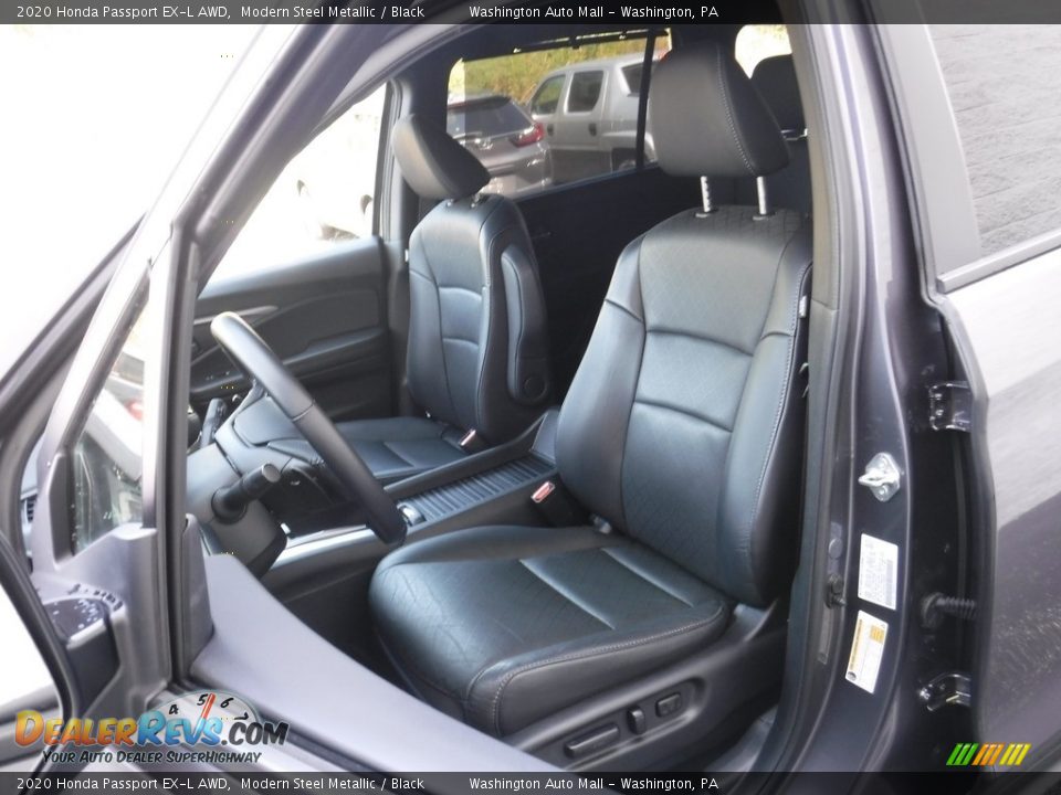 2020 Honda Passport EX-L AWD Modern Steel Metallic / Black Photo #16