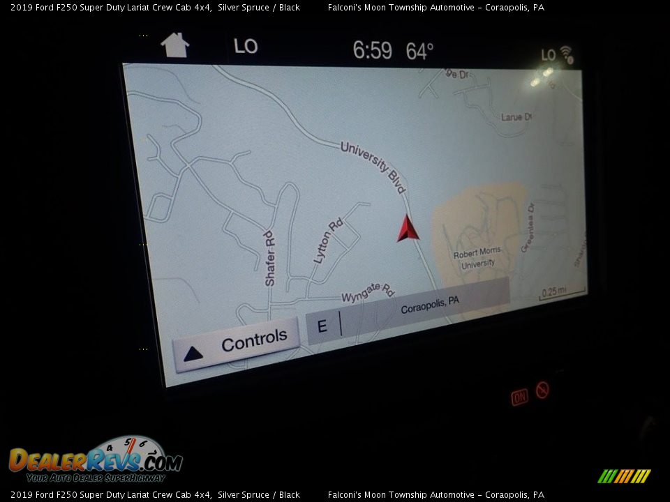 2019 Ford F250 Super Duty Lariat Crew Cab 4x4 Silver Spruce / Black Photo #24