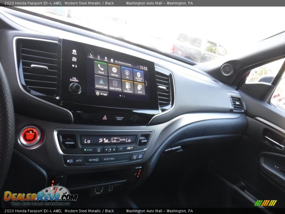 2020 Honda Passport EX-L AWD Modern Steel Metallic / Black Photo #19
