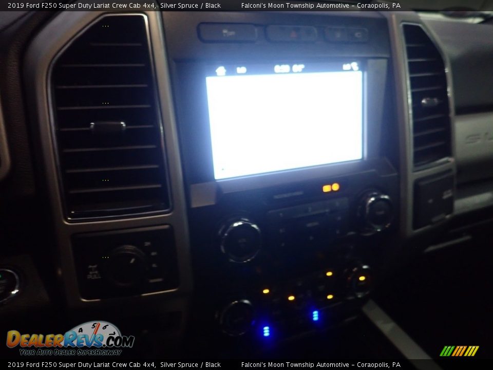 2019 Ford F250 Super Duty Lariat Crew Cab 4x4 Silver Spruce / Black Photo #25