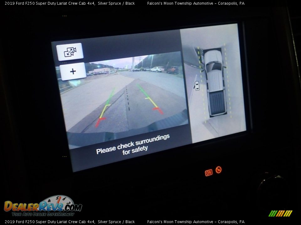 2019 Ford F250 Super Duty Lariat Crew Cab 4x4 Silver Spruce / Black Photo #28