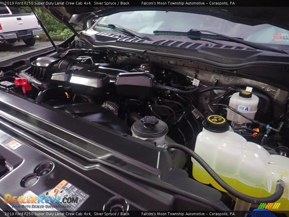 2019 Ford F250 Super Duty Lariat Crew Cab 4x4 Silver Spruce / Black Photo #29