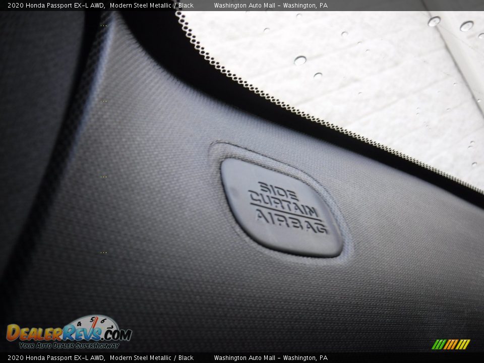 2020 Honda Passport EX-L AWD Modern Steel Metallic / Black Photo #26