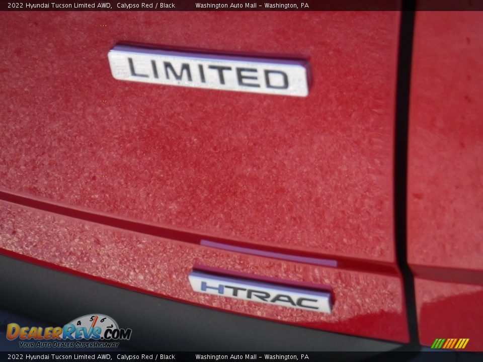 2022 Hyundai Tucson Limited AWD Calypso Red / Black Photo #11