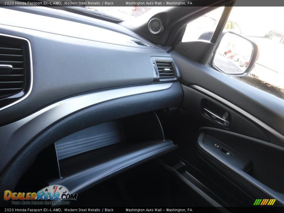 2020 Honda Passport EX-L AWD Modern Steel Metallic / Black Photo #30