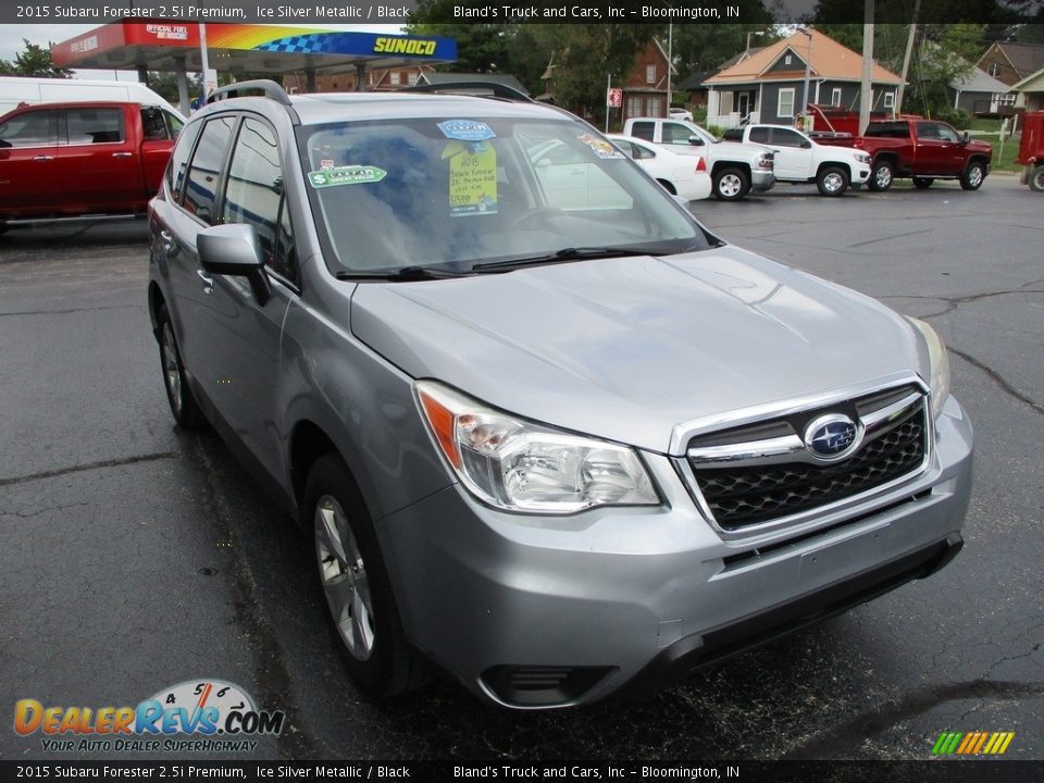 2015 Subaru Forester 2.5i Premium Ice Silver Metallic / Black Photo #5