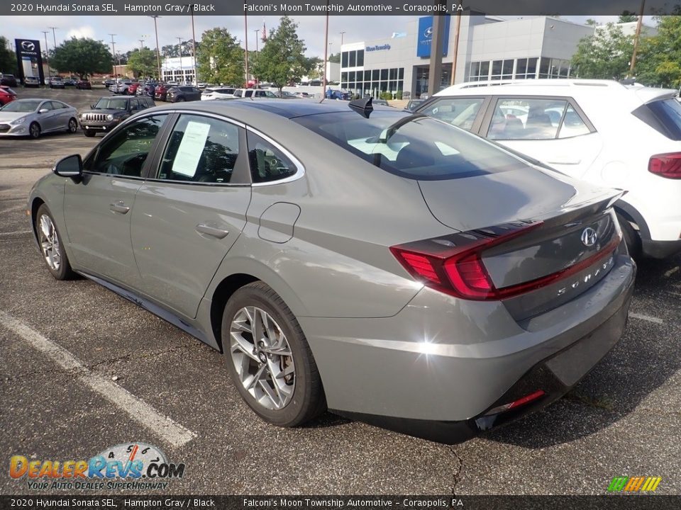 2020 Hyundai Sonata SEL Hampton Gray / Black Photo #2