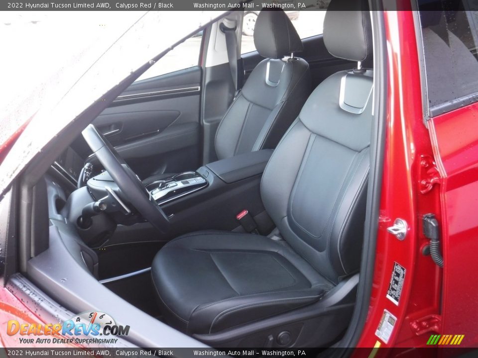2022 Hyundai Tucson Limited AWD Calypso Red / Black Photo #17