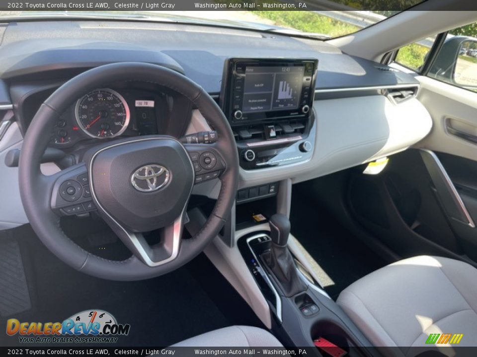 2022 Toyota Corolla Cross LE AWD Celestite / Light Gray Photo #3