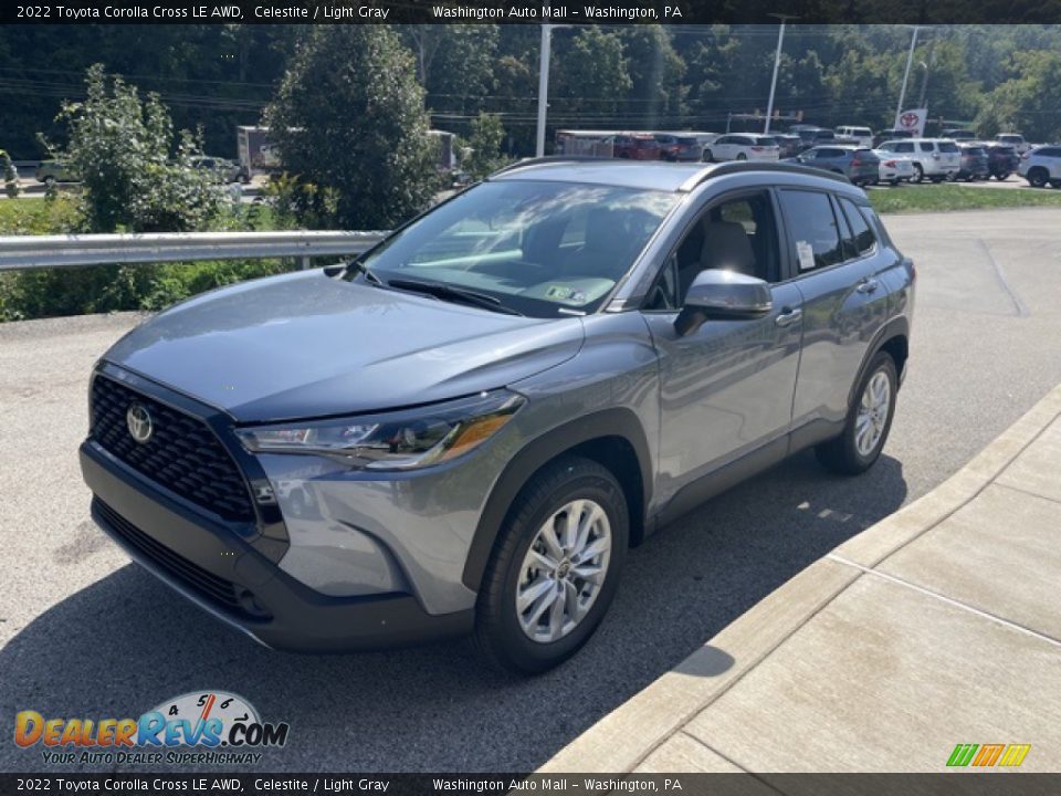 2022 Toyota Corolla Cross LE AWD Celestite / Light Gray Photo #5