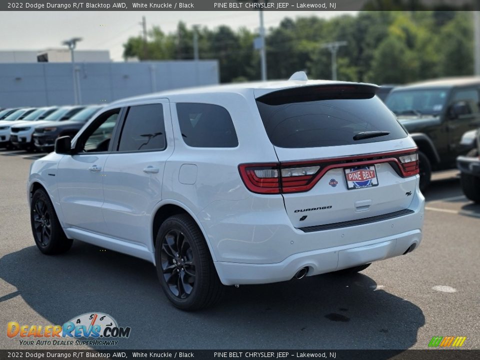 2022 Dodge Durango R/T Blacktop AWD White Knuckle / Black Photo #4