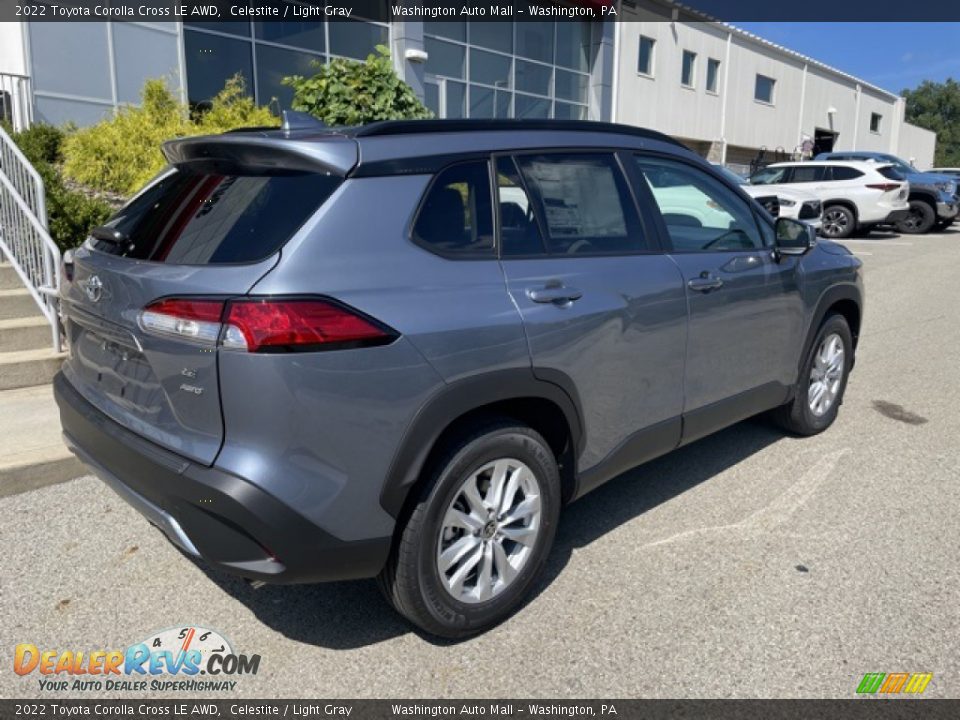 2022 Toyota Corolla Cross LE AWD Celestite / Light Gray Photo #7