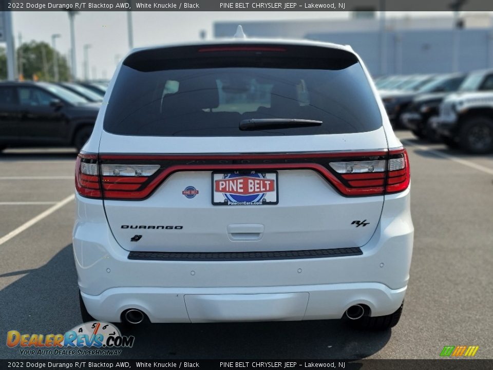 2022 Dodge Durango R/T Blacktop AWD White Knuckle / Black Photo #5