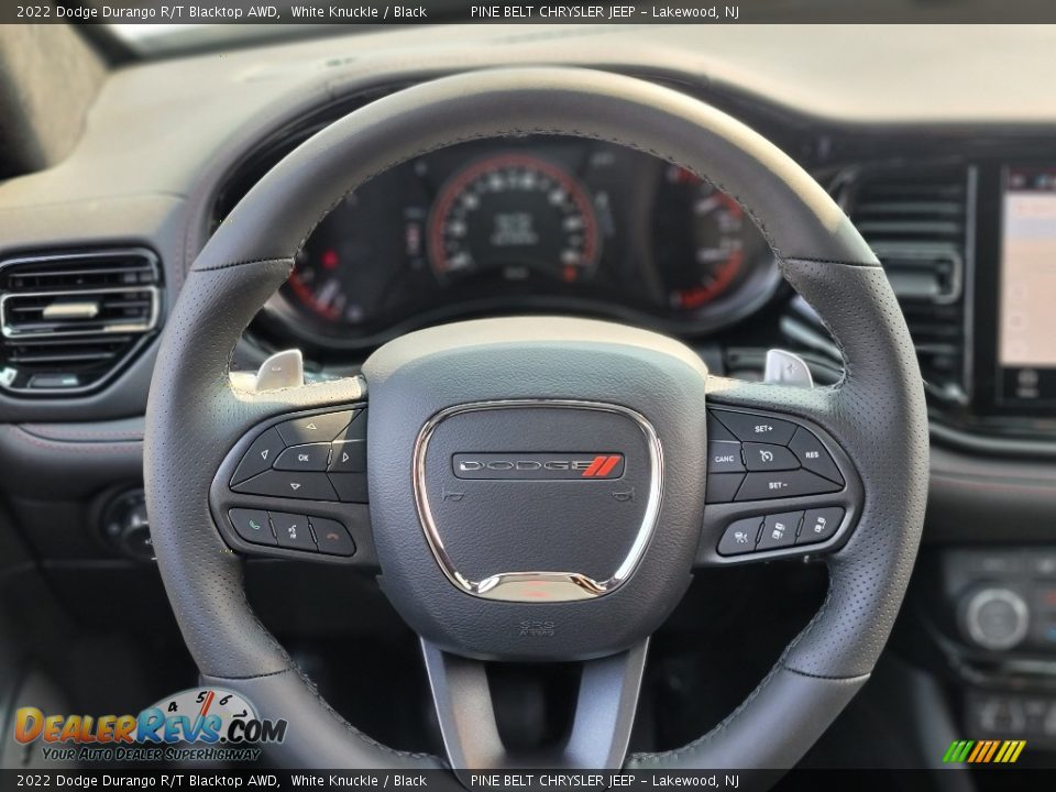 2022 Dodge Durango R/T Blacktop AWD White Knuckle / Black Photo #11