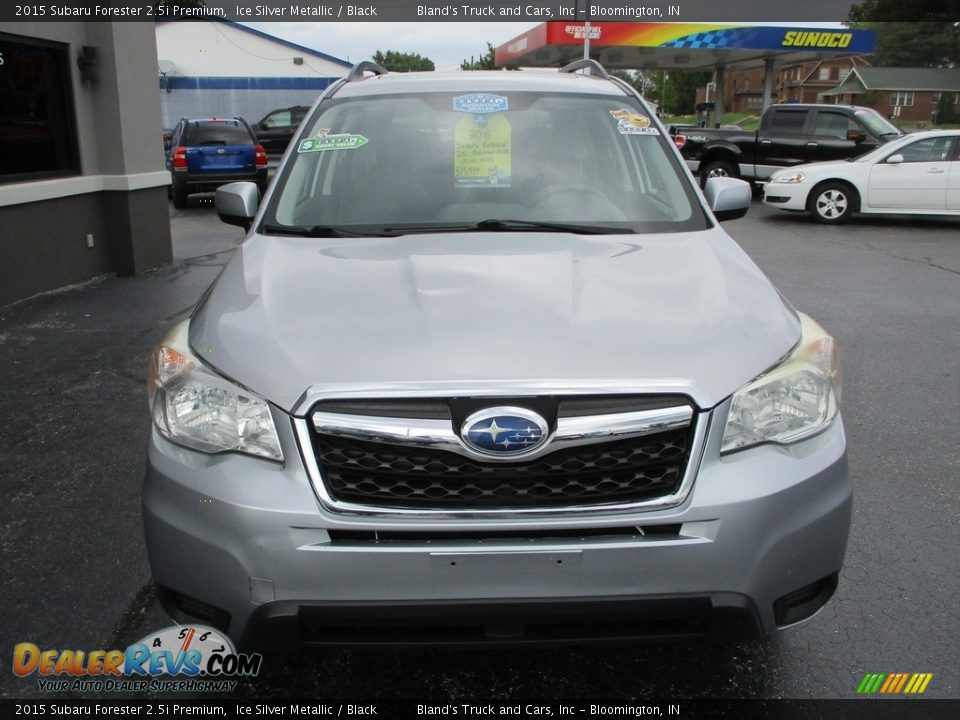 2015 Subaru Forester 2.5i Premium Ice Silver Metallic / Black Photo #27