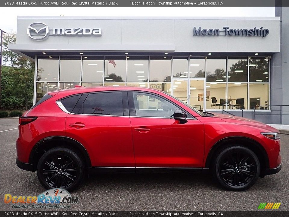 2023 Mazda CX-5 Turbo AWD Soul Red Crystal Metallic / Black Photo #1