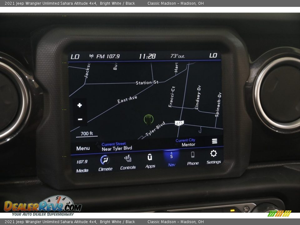 2021 Jeep Wrangler Unlimited Sahara Altitude 4x4 Bright White / Black Photo #12