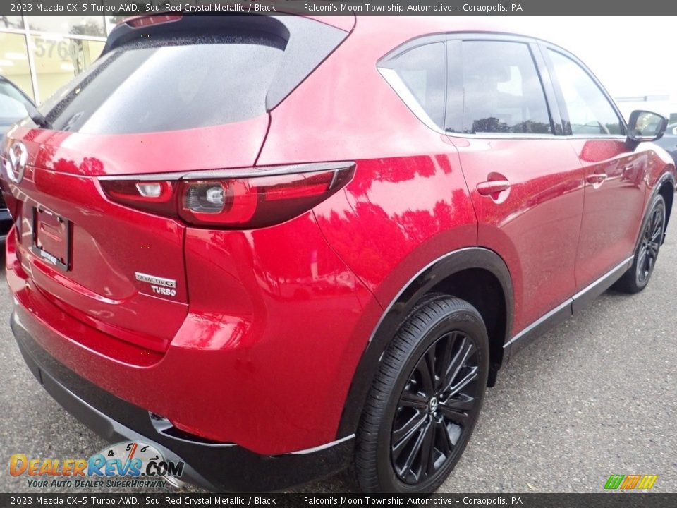 2023 Mazda CX-5 Turbo AWD Soul Red Crystal Metallic / Black Photo #2