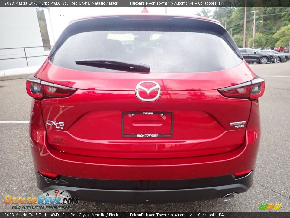 2023 Mazda CX-5 Turbo AWD Soul Red Crystal Metallic / Black Photo #3